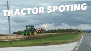 TRACTOR SPOTTING IN YORKSHIRE WITH A BIT OF LOG SPLITTING AnswerAsAPercent 1652