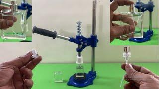 Perfume sealing machine | Perfume pump sealing machine | how to seal perfume bottle |Perfume sealing