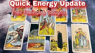 Quick Energy Update ️️ Their Feelings & Thoughts  Timeless Tarot  Hindi-Urdu ️️