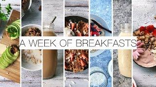 A WEEK OF BREAKFASTS - ALINE SOPHIE