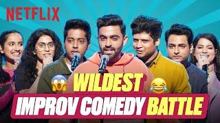 ULTIMATE IMPROV COMEDY CHALLENGE!   ft. Aakash Gupta, Rahul Dua, Urooj Ashfaq & more! | Netflix