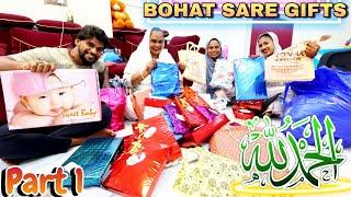 Gift Unboxing Vlog  | Gifts For Newborn  | mr.sar_faraz Vlogs ( PART 1) 