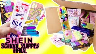 SHEIN School Supply Haul Phone Cases, Journaling, & Stationary Supplies With OMG Dolls