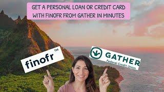 Get Pre-approved for a LOAN for CREDIT CARD from GATHER Federal Credit Union in MINUTES!