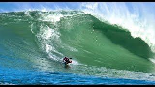 Waveski surfing big day at Guethary - Pablo Arrouays