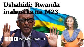 Ushahidi unaoonesha Rwanda inawaunga mkono waasi wa M23