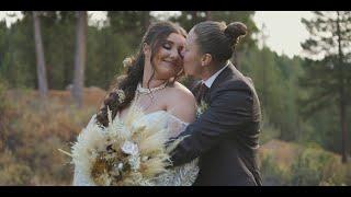 Kaitlyn and Hope's Rustic Wedding Teaser Film from Clio, California