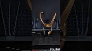 Loki helmet 3d printing #3dprintinng #3dprint #3dprintingtechnology #marvel #3dprinting #art