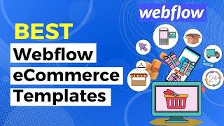 Best Webflow eCommerce Templates | Responsive eCommerce Webflow Templates