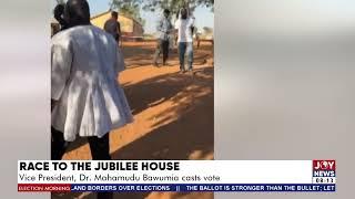 Election 2024: Vice President, Dr Bawumia casts his vote in his hometown