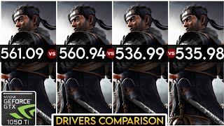 Nvidia Drivers (V 561.09 vs V 560.94 vs V 536.99 vs V 535.98) - ft. GTX 1050 Ti