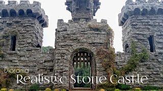 How to Create a Hyperrealistic Stone Castle Miniature