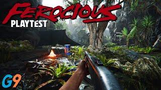 New Dinosaur Survival Game - Ferocious Playtest