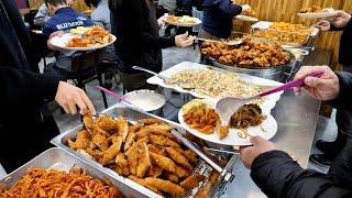 만원 이하 갓성비 무한리필! 한식부터 중식 까지 혜자 무한리필 뷔페 몰아보기 TOP 5 - Best Korean food, Korean street food