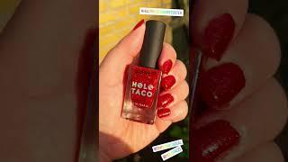 Swatched the gorgeous nail polish from Holo Taco - Favourite Sister