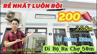 Bán Nhà Bình Chánh Rẻ Nhất Lúc Này Có Hỗ Trợ Trá Góp Chỉ 200Tr Nhận Ngay Nhà Đẹp