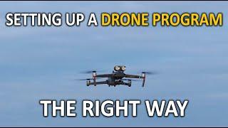 How to develop a drone program | The right way | Don't make these mistakes