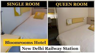 Bloomrooms @ New Delhi Railway Station, India - Single vs Queen Room - 5 Minutes to Train Station!