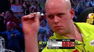 17 perfekte Darts von Michael van Gerwen | Darts WM live auf DAZN