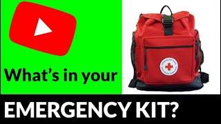 Canadian Red Cross Disaster Preparedness Kit- What's in it?