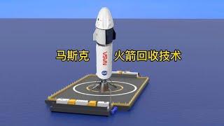 航天火箭是如此回收的，埃隆馬斯克的SpaceX公司火箭回收技術