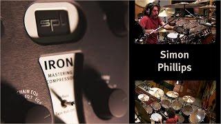 SPL IRON Mastering Compressor - In the studio with Simon Phillips