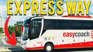 Easy Coach Limited Bus Using Nairobi Expressway| ETS2 |G29