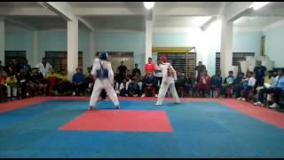 Taekwondo fight