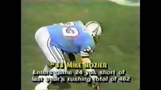 November 2, 1986 - NFL - Houston Oilers @ Miami Dolphins