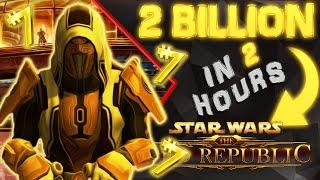 Spending 2 Billion Credits!? [SWTOR Discussion]