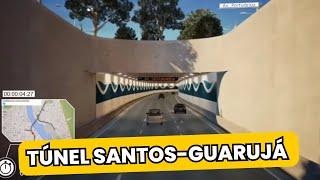 PREVENDO VLT, TÚNEL SANTOS-GUARUJÁ TEM MUDANÇA EM TRAÇADO