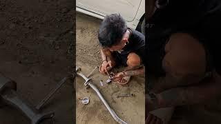 Toyota Agya install fullsystem NDK Exhaust dengan suara bass kering.