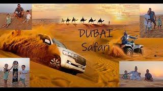 Dream Life and Fun Dubai incredible sunset in the desert Safari Dunes Camel Ride. Fun time at desert