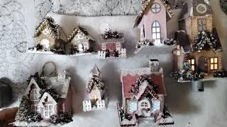 Paper Village Ornaments #satmornmakes #christmasmakes2023