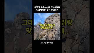 설악산 공룡능선 중간쯤에 있는 킹콩바위는 무슨 뜻일까?     #설악산 #킹콩바위 #등산 #산행 #공룡능선