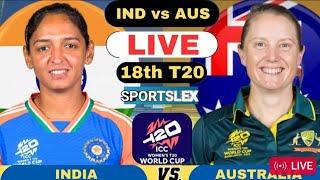 Live: India Women vs Australia Women | IND W vs AUS W |  Women's T20 World Cup Live match Today