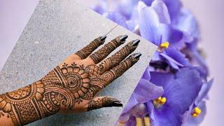 Mehndi designs back side easy simple | mehandi ka design | mehndi design| mehndi | mehndi ke design