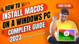 SUPER EASY Hackintosh Complete Guide | How to Install macOS on a Windows Computer!