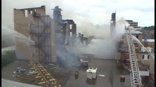 Massive fire rips through St. Catharines building