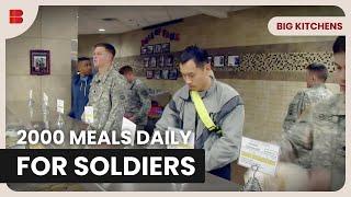 Inside Fort Bragg's Kitchen - Big Kitchens - Food Documentary