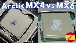 Arctic MX 6 vs Arctic MX 4, ¿Qué Pasta Térmica es Mejor?