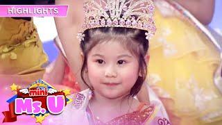 Arianah Kelsey is crowned as the Mini Ms. U Grand Winner | Its Showtime Mini Miss U