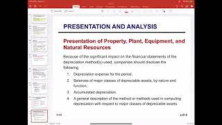 Presentation of PPE (ROA, Profit Margin, Assets Turnover)