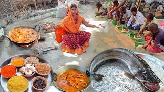 boari fish catching by river| boari fish in bihar,cooking&eating invillage,boari machli kaise banaye