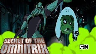 Ben 10: Secret of the Omnitrix - Upchuck Battles Myaxx | Fight Scene HD