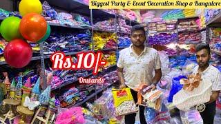 Avenue road Bangalore | Wholesale & Retail | Courier #decoration #decorationitems #birthday #event |