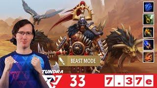 [DOTA 2] TUNDRA.33 the BEASTMASTER [OFFLANE] [7.37e]