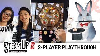 Steam Up: A Feast of Dim Sum - 2-Player Playthrough