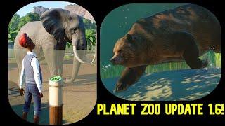 Planet Zoo's Best Update Ever?? Planet Zoo Free Update 1.6