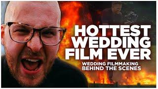 Filming a REAL Wedding in 100° Weather | Wedding Filmmaking Behind the Scenes